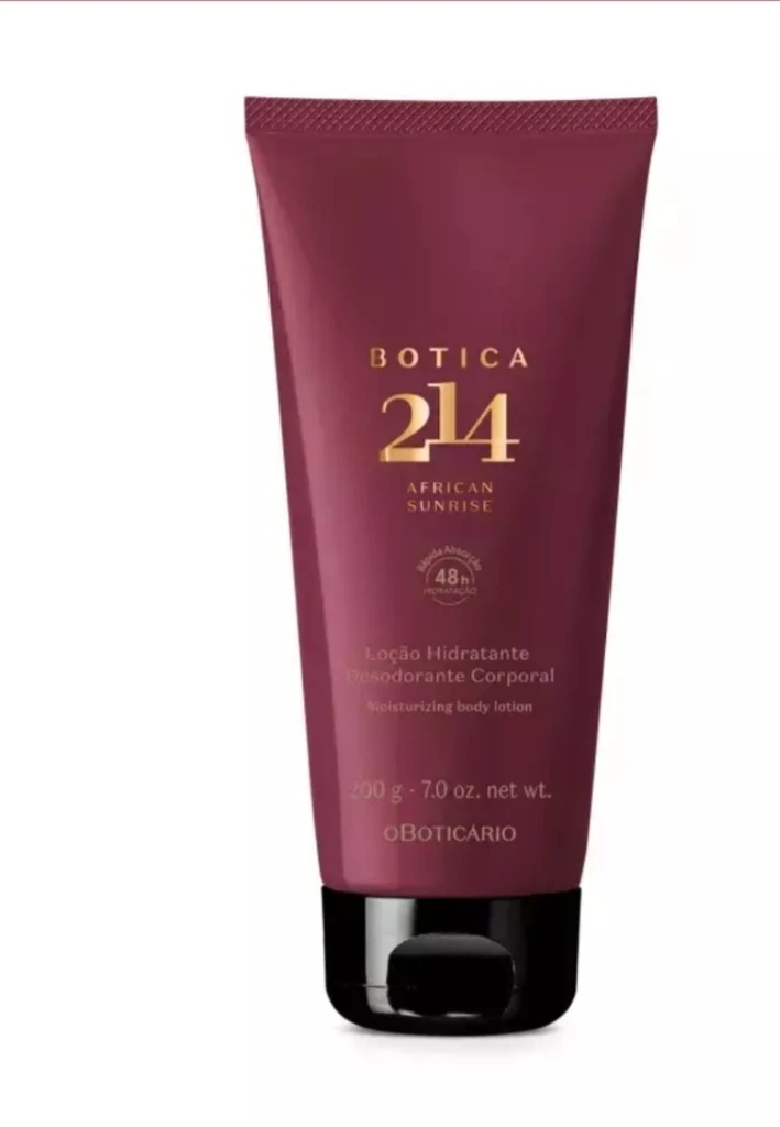 Botica 214 African Sunrise Loção Corporal 200g