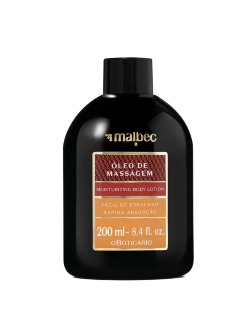 Malbec X Óleo de Massagem 200ml