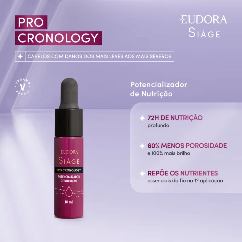 Potencializador de Nutrição Siàge Pro Cronology 10ml