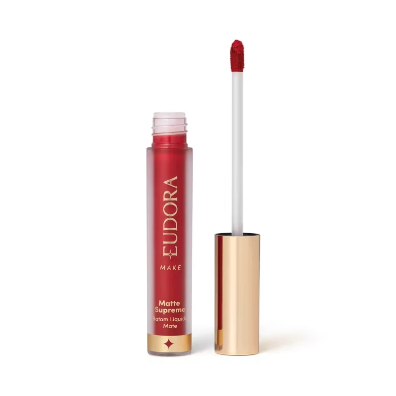 Batom Líquido Matte Supreme Vermelho Âmbar 4,0ml