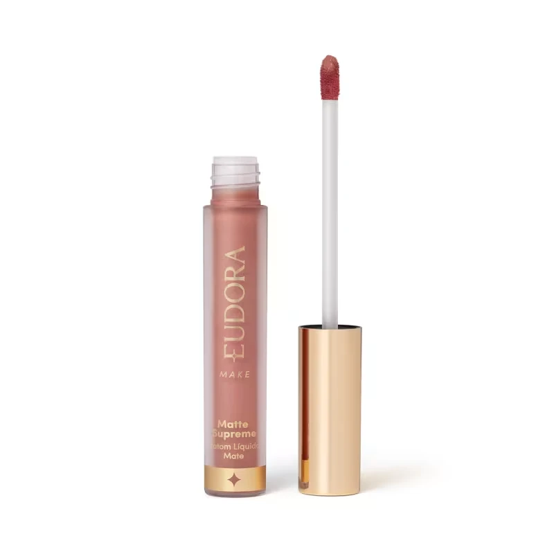 Batom Líquido Matte Supreme Rosa Nude Conforto 4,0ml