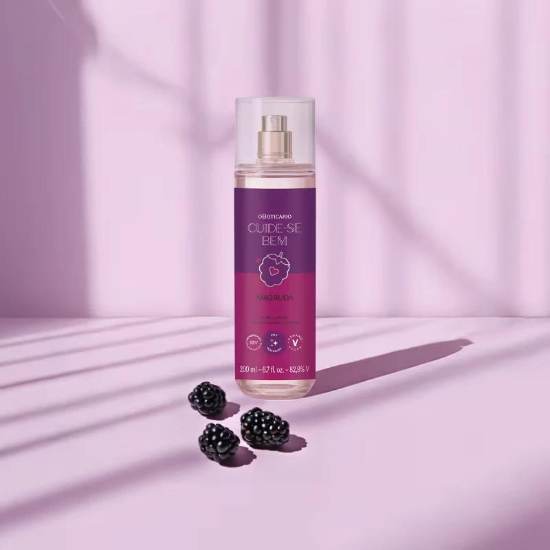 Body Splash Desodorante Colônia Cuide-se Bem Amoruda 200ml