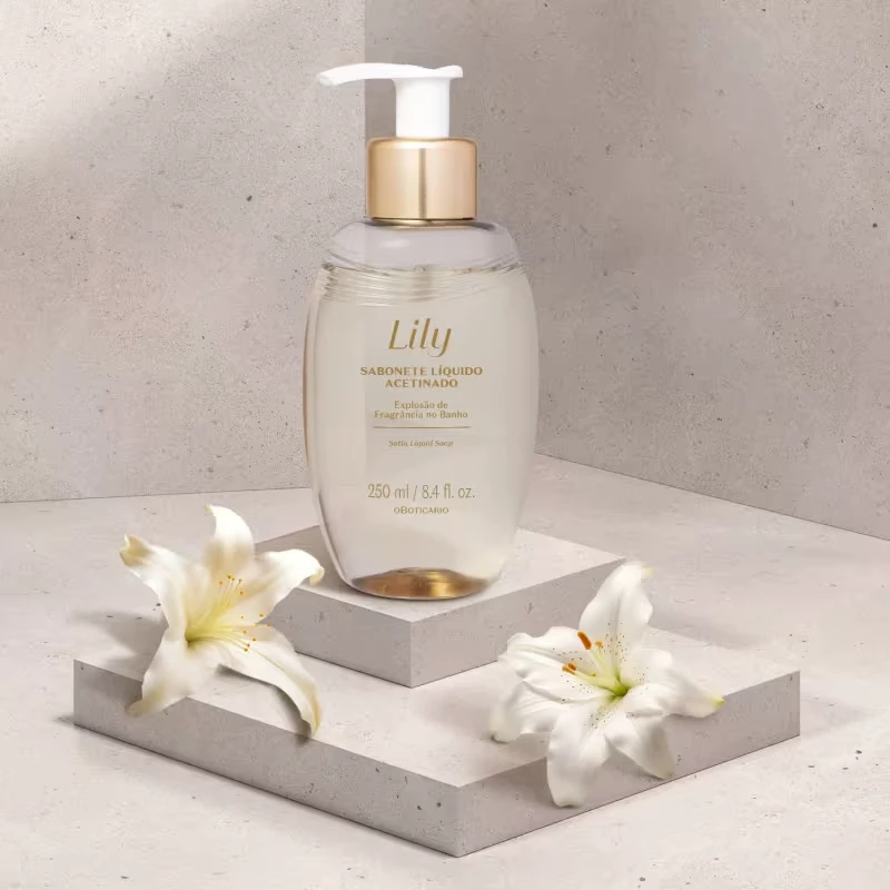 Sabonete Líquido Acetinado Lily 250ml