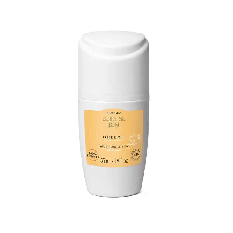 Antitranspirante Roll-on Cuide-se Bem Leite e Mel 55ml