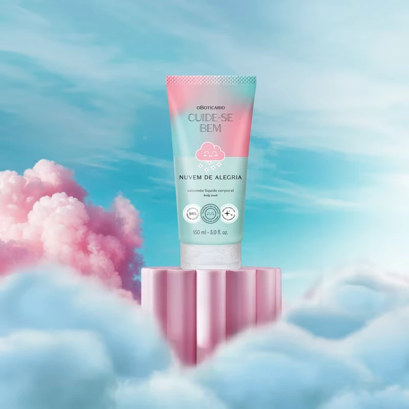 Sabonete Líquido Corporal Cuide-se Bem Nuvem de Alegria 150ml