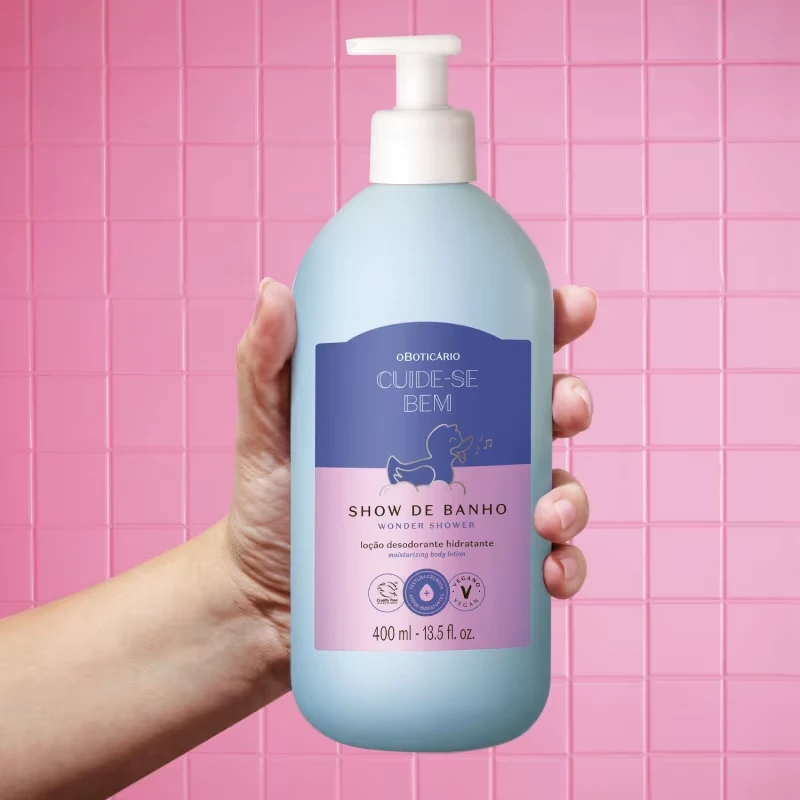 Loção Desodorante Hidratante Corporal Cuide-se Bem Show de Banho 400ml