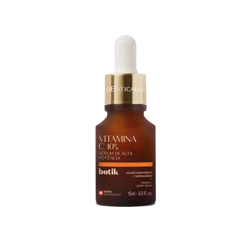 Sérum de Alta potência Vitamina C 10% Botik 15ml