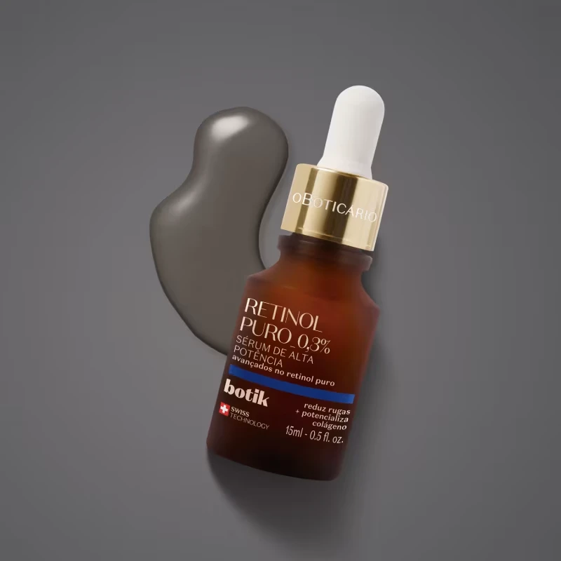 Sérum Facial de Alta Potência Botik Retinol Puro 15ml Botik