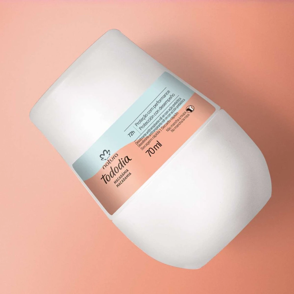 Kit Desodorante Antitranspirante Roll-on Tododia Macadâmia