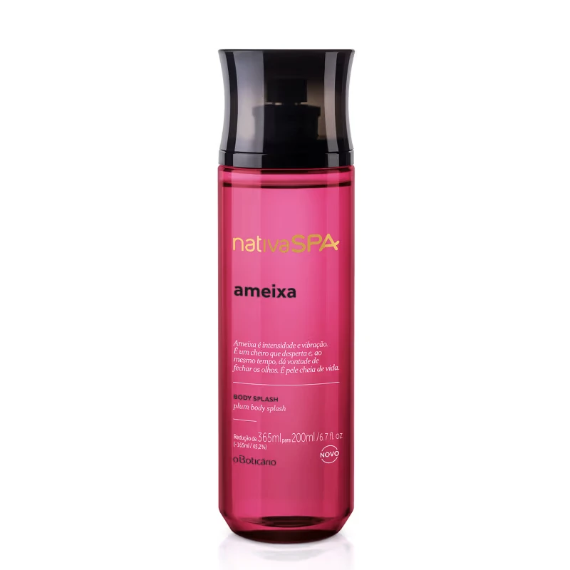 Nativa Spa Ameixa Desodorante Colônia Body Splash 200ml