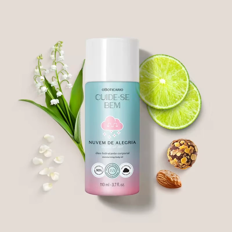 Óleo Hidratante Corporal Cuide-se Bem Nuvem de Alegria 110ml