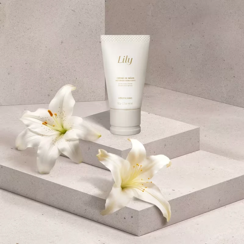 Creme de Mãos Acetinado Hidratante Lily 50g