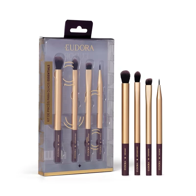 Kit de Pincéis para Olhos Essentials