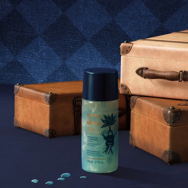 Hidratante Iluminador Facial Skin q. Harry Potter Aula de Herbologia 110ml