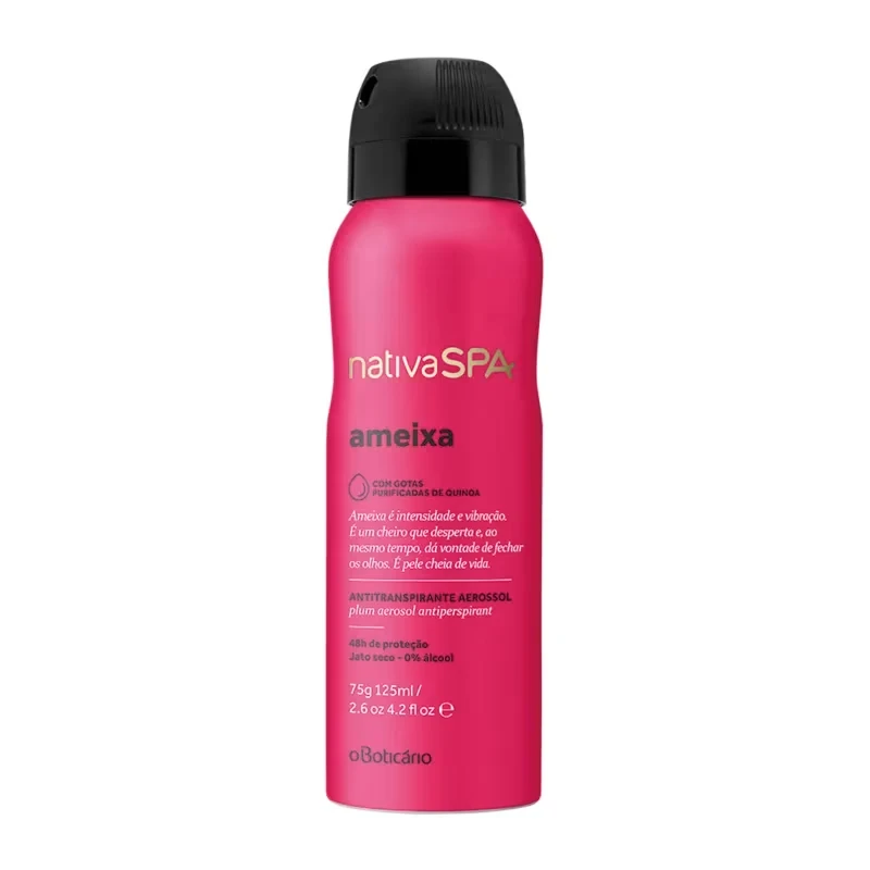 Desodorante Aerosol Antitranspirante Nativa SPA Ameixa 75g/125ml