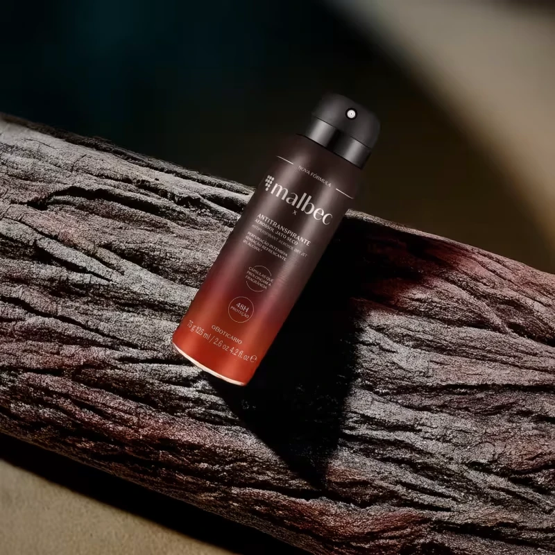 Desodorante Antitranspirante Aerossol Malbec X 75g/125ml