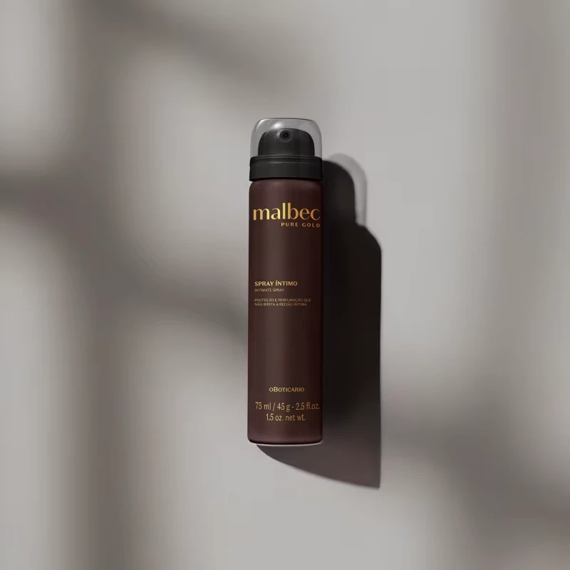 Spray íntimo Malbec Pure Gold 75ml