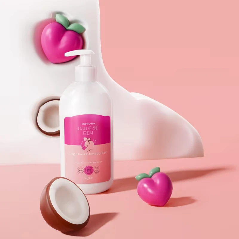 Loção Desodorante Hidratante Cuide-se Bem Doçura na Pessegura 400ml
