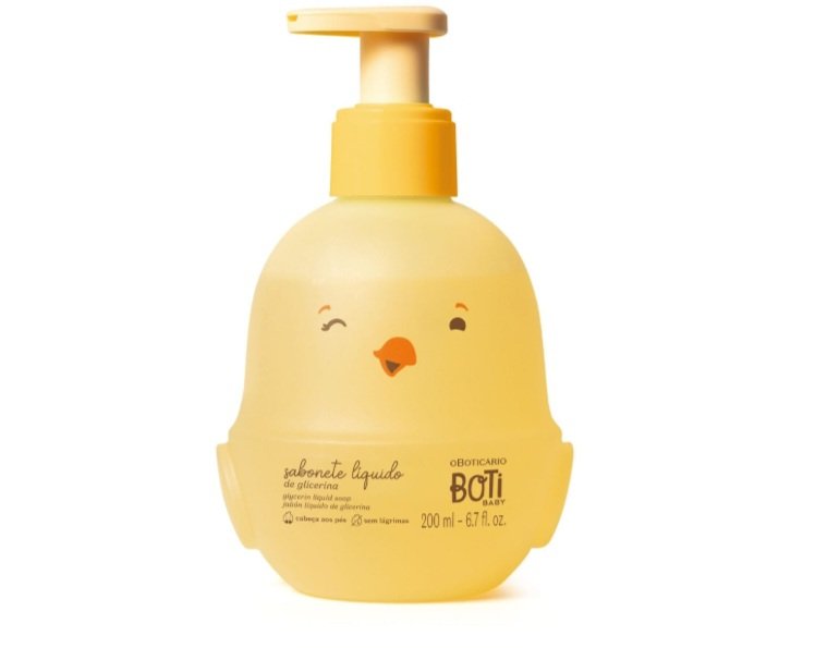 BOTI BABY SABONETE LÍQUIDO DE GLICERRINA 200ML