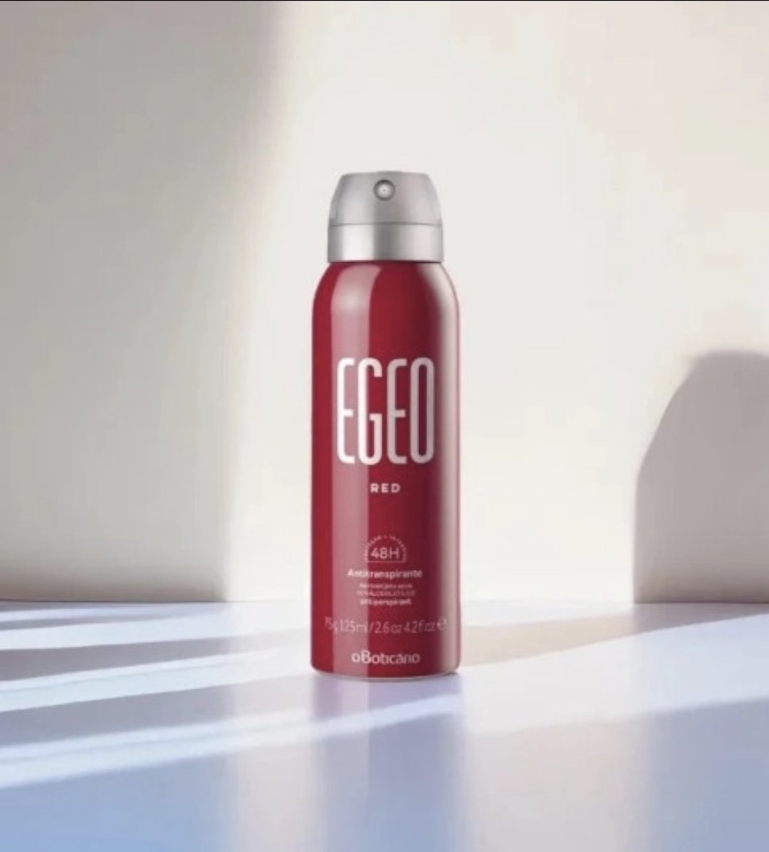 Desodorante Antitranspirante Aerosol Egeo Red