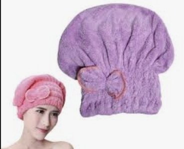 Touca mágica de secar o cabelo