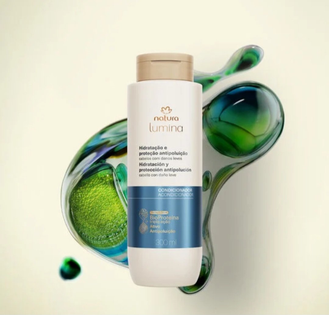 LUMINA CONDICIONADOR HIDRATAÇÃO E PROTEÃO ANTIPOLUIÇÃO 300ML