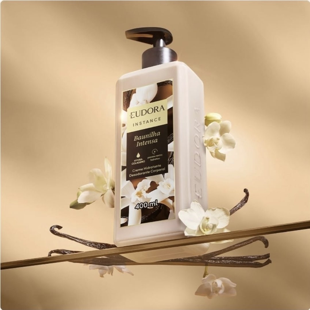 Creme Hidratante Desodorante Corporal Instance Baunilha Intensa