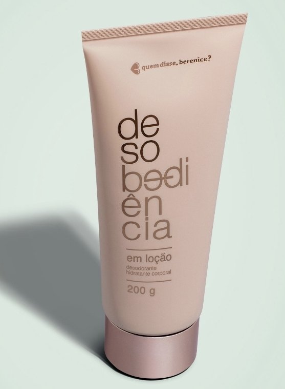 Hidratante corporal desobediente