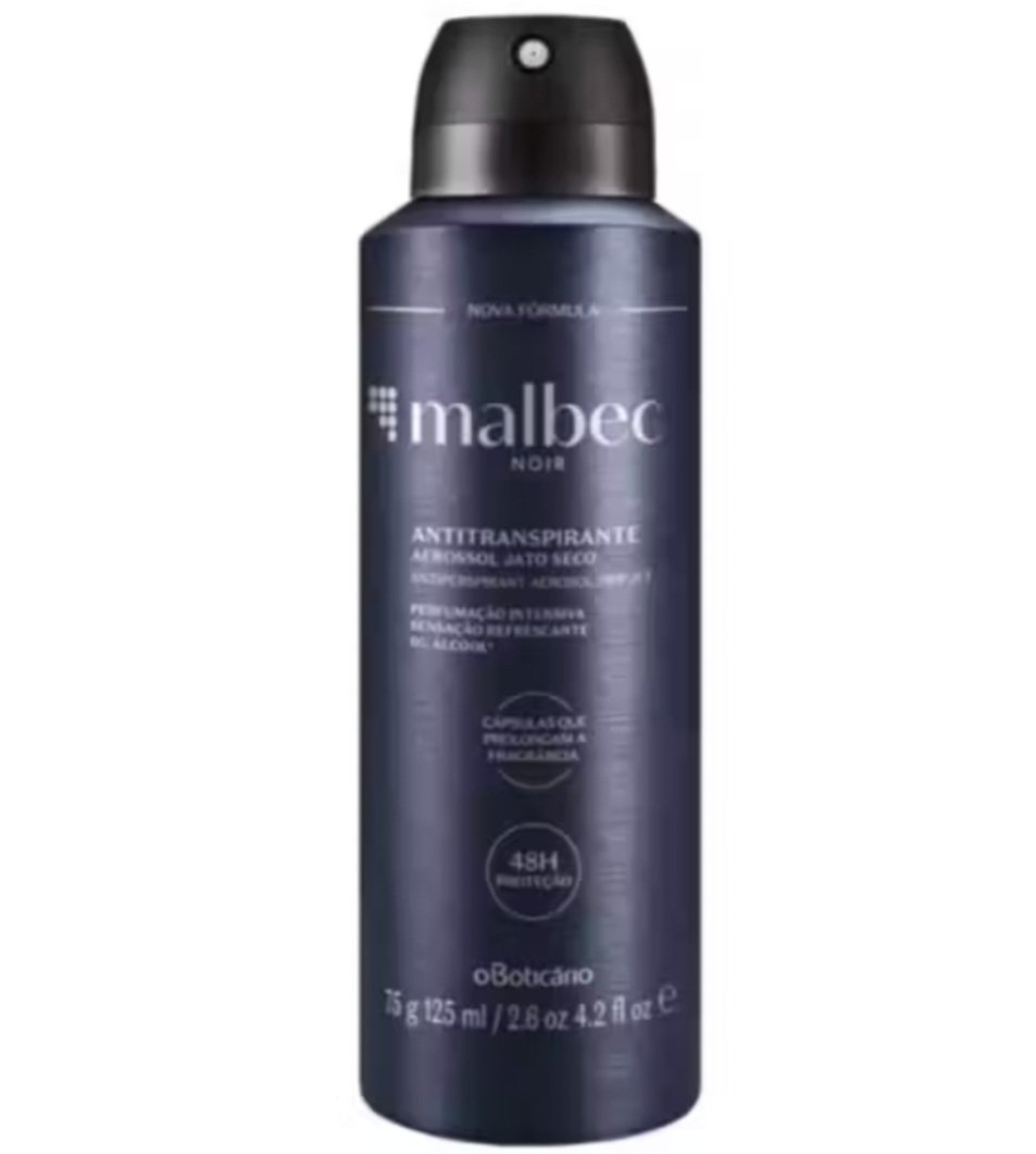Malbec Noir Anti-transpirante Aerosol 75g