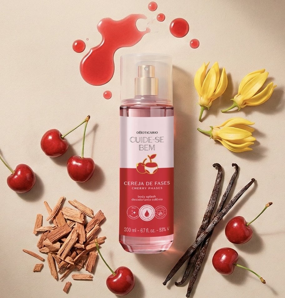 Splash cereja de Fases