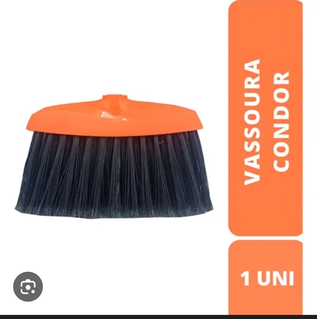 Vassoura nylon / pedido mínimo de 12 un.