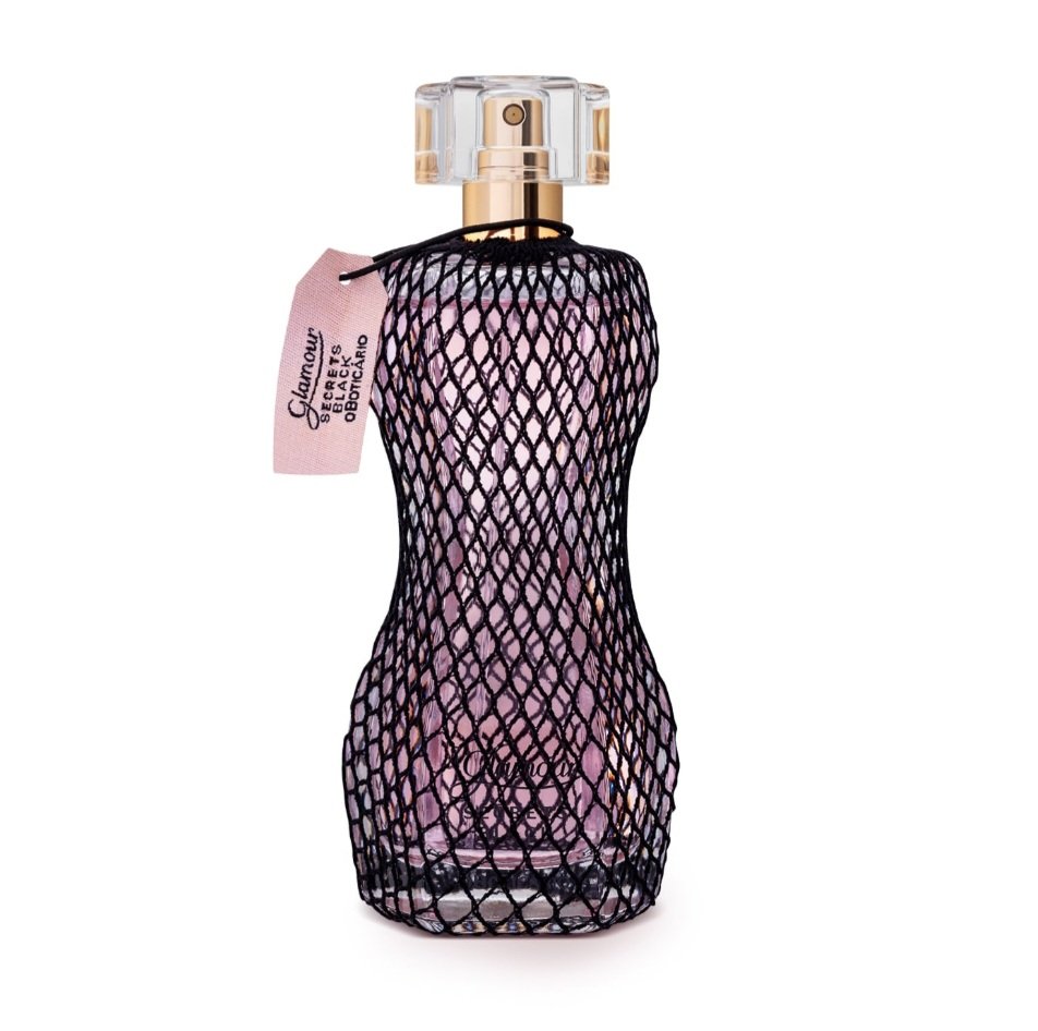 Glamour Secrets Black Colônia 75ml