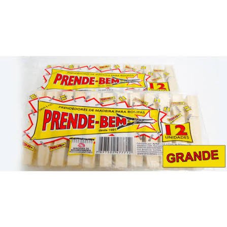 Pregador Prende-Bem C/12