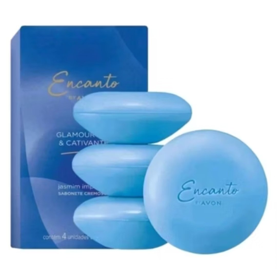 ENCANTO GLAMOUROSA & CATIVANTE SABONETE BARRA 4X80G