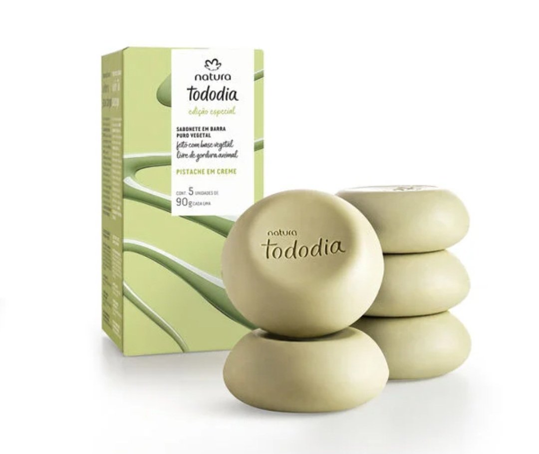TODODIA PISTACHE SABONETE BARRA 5X90G