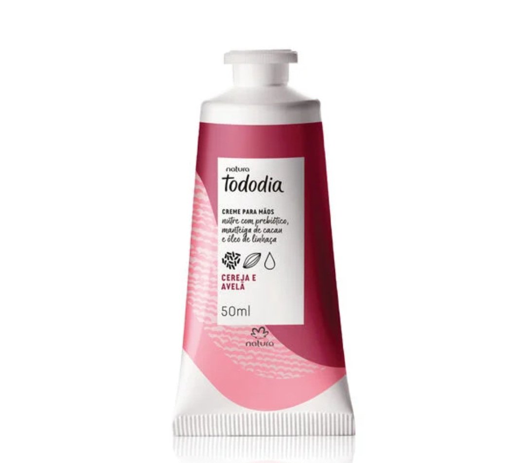 TODODIA CEREJA E AVELÃ CREME PARA MÃOS 50ML