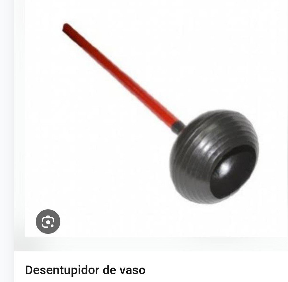 Desentupidor de vaso