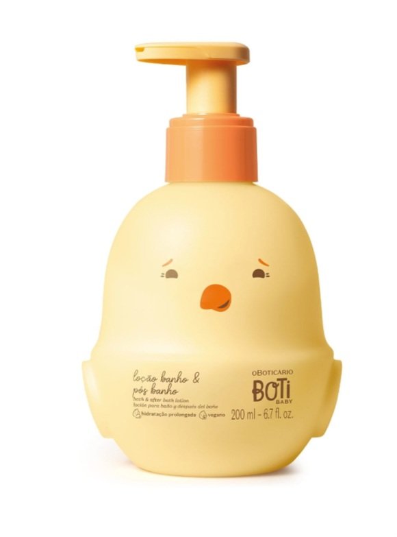 BOTI BABY LOÇÃO HIDRATANTE BANHO E PÓS BANHO 200ML