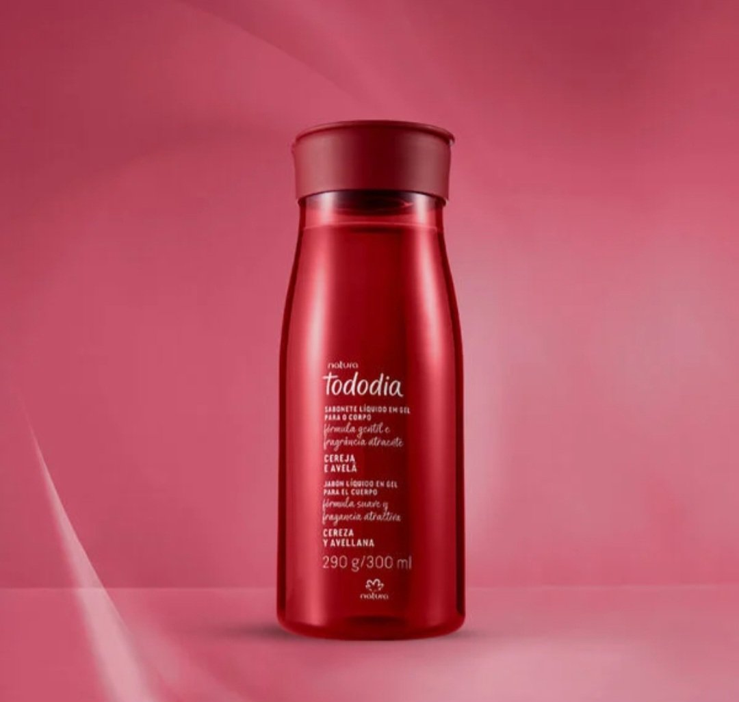 TODODIA CEREJA E AVELÃ SABONETE LÍQUIDO 300ML