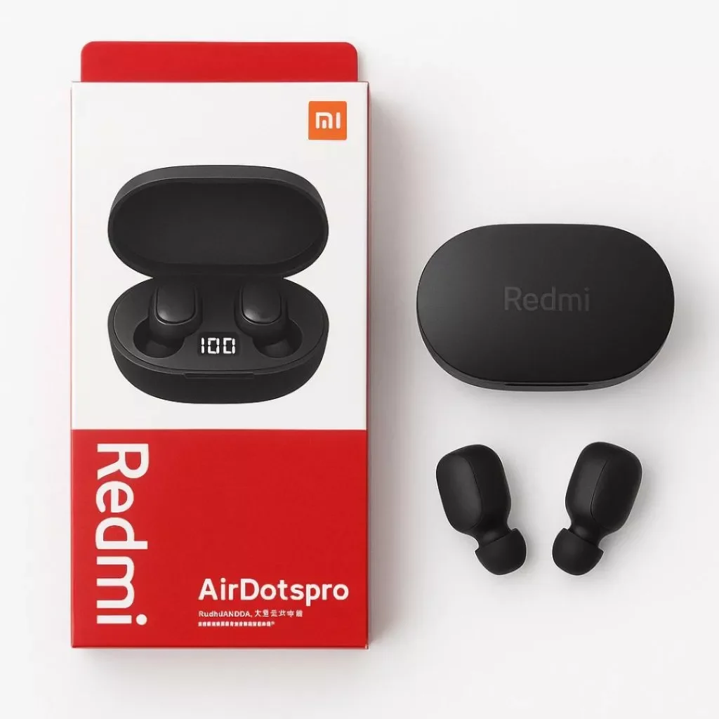 Fone Sem Fio Bluetooth 5.0 Redmi Airdots 2 In-Ear Android iPhone