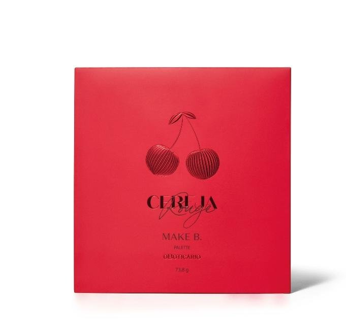 Paleta Make B Cereja Rouge