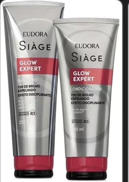 Kit shampoo e condicionador siage glo