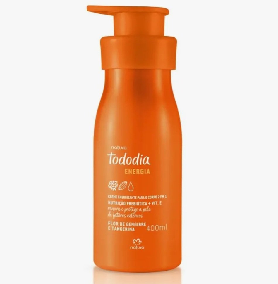 TODODIA FLOR DE GENGIBRE E TANGERINA LOÇÃO CORPORAL 400ML