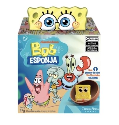 Caixa surpresa bob esponja