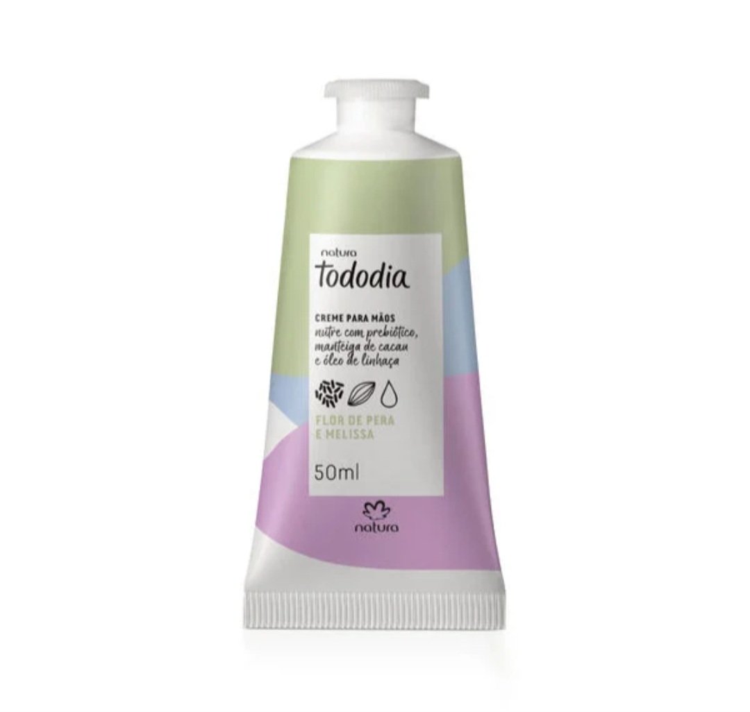 TODODIA FLOR DE PERA E MELISA CREME PARA MÃOS 50ML