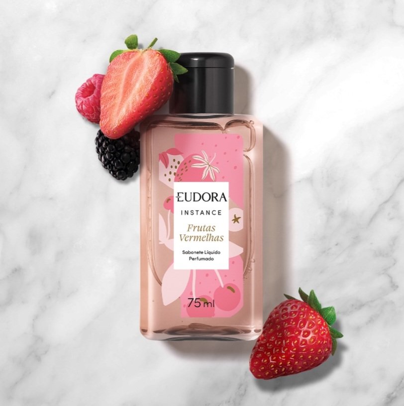 FRUTAS VERMLHAS INSTANCE SABONETE LÍQUIDO 75ML