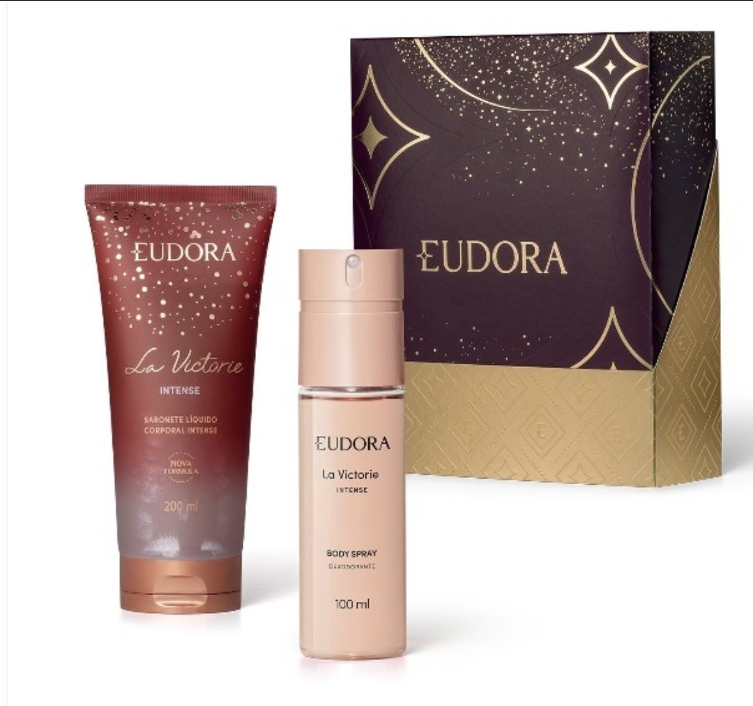 Kit Presente La Victorie Intense: Body Spray + Sabonete Liquído