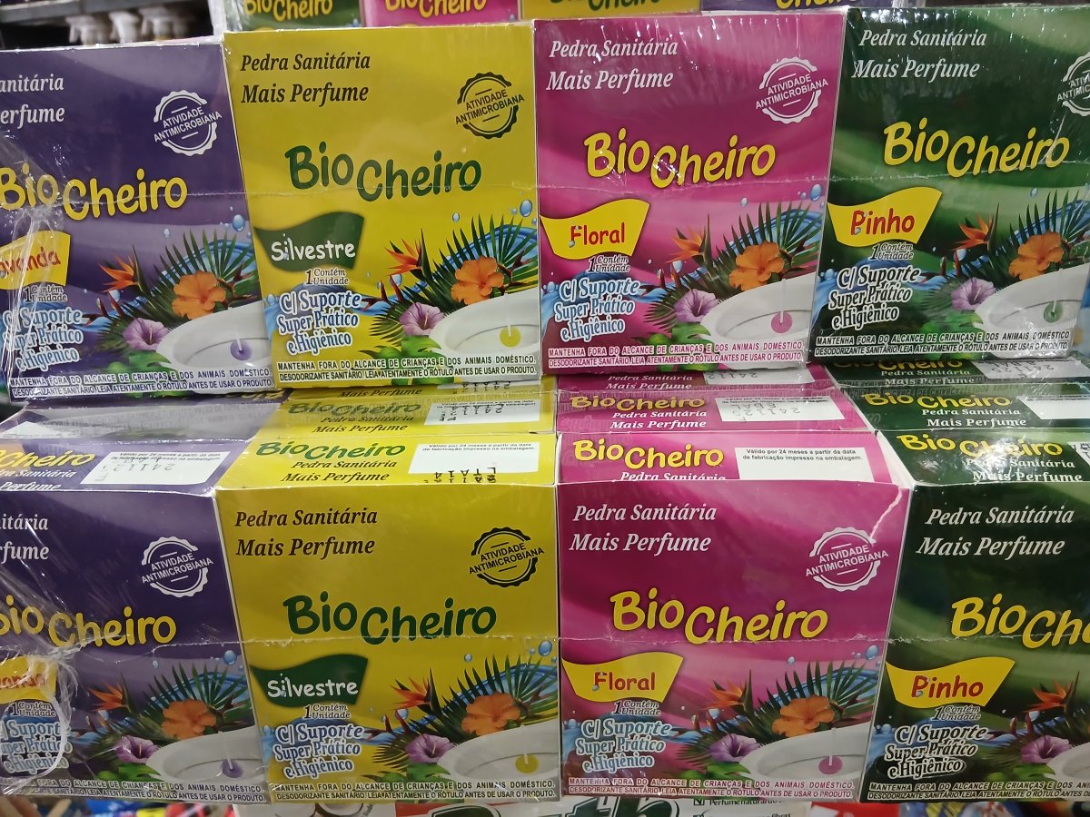 Pct com 12 pedra sanitaria biocheiro