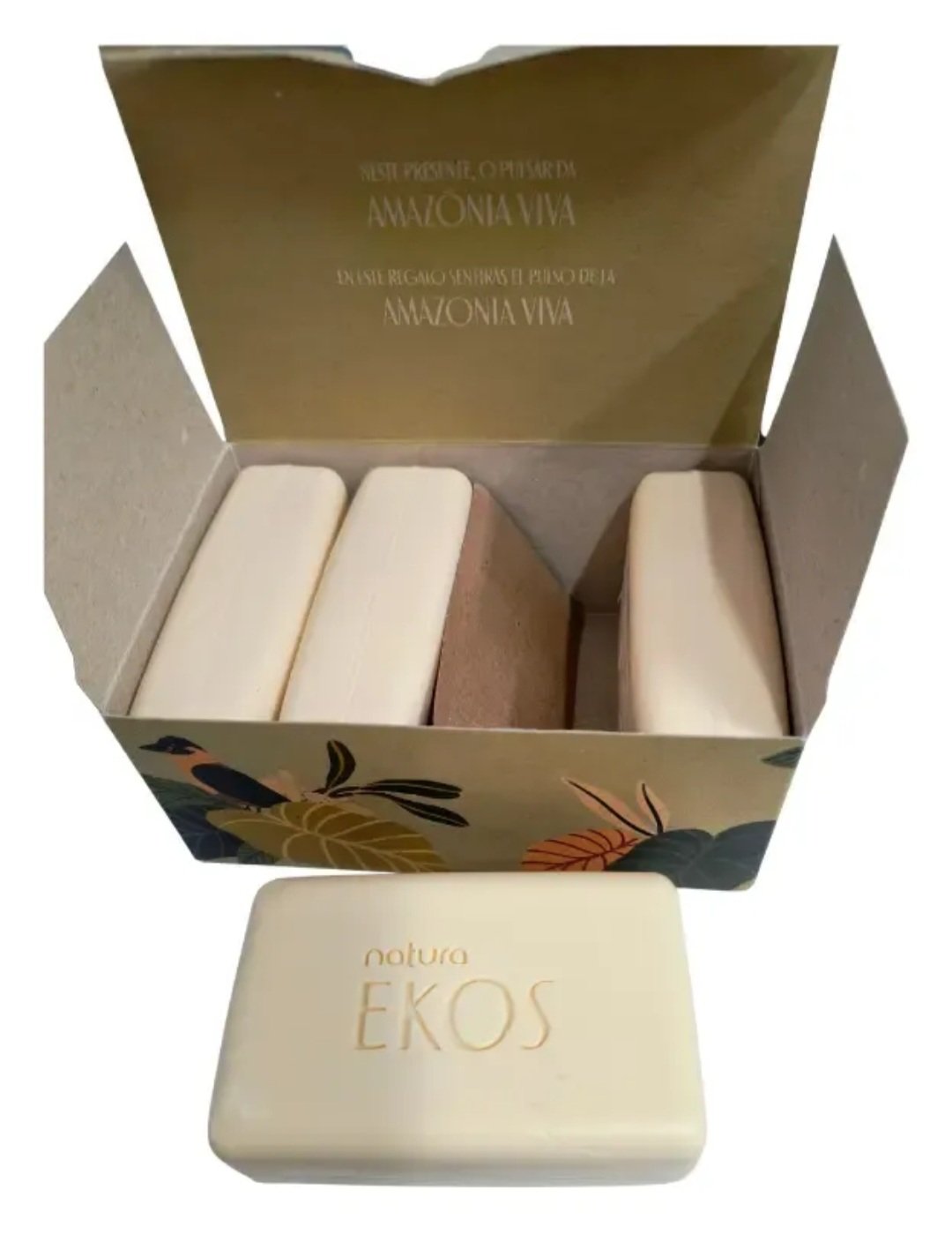 EKOS AMAZÔNIA VIVA SABONETE BARRA 4X100G