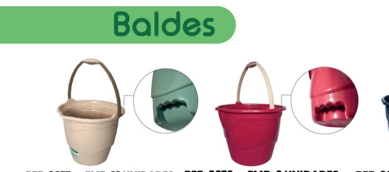 Balde 12 lts reforçado